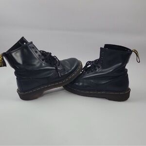 Dr. Martens Black Leather Boots